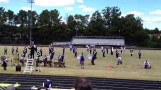 Leonardtown High School Marching Band Performance 8142013 [upl. by Mcleroy]