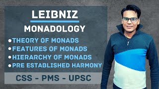 Leibniz  Monadology  Monads  Lectures by Waqas Aziz [upl. by Ayotyal]