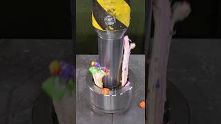 Compilation Of Best Candy Crushes With Hydraulic Press hydraulicpress crushing satisfying [upl. by Ednalrim]