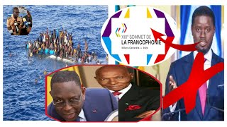 en wolof Urgent la mer continue dabsorber la jeunesselerreur du président [upl. by Atnovart]