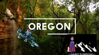 Majestic Falls Oregon fyp travel fpv epic [upl. by Eltsyrc242]