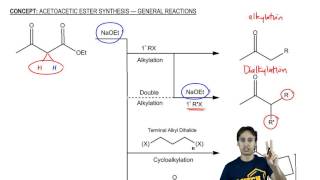 Acetoacetic Ester Synthesis General Reactions [upl. by Chicoine243]