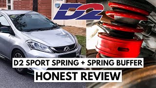 D2 SPORT SPRING HONEST REVIEW  BM Sub [upl. by Eiclehc]