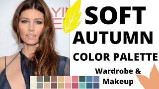 SOFT AUTUMN COLOR PALETTE FOR WARDROBE AND MAKEUP [upl. by Gerdy843]