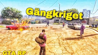 Gängkriget Mellan Bloods och Shottaz  FiveM Svenska  GTA RP [upl. by Kyriako]