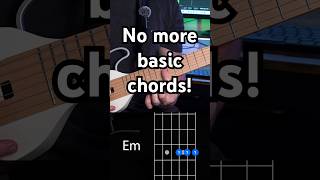 Turn basic guitar chords into pro riffs for beginners [upl. by Dorice817]