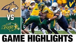 Montana State vs North Dakota State  2021 FCS Championship Highlights [upl. by Dadinirt]