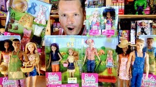 Barbie Sweet Orchard Farm Mega Unboxing Part 1 [upl. by Kessler490]