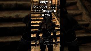 Aniyas Dialogue about The Dragonborn [upl. by Doti125]