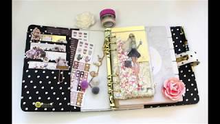 2018 In The Moment Planner Set Up with Bona RiveraTran [upl. by Yerffe889]