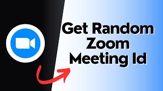 How to get random zoom meeting ID [upl. by Lytsirhc]