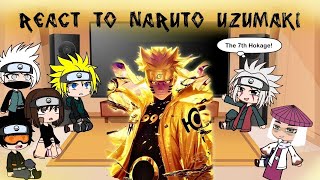 Team Minato with 3rd Hokage and Jiraiya react to Naruto [upl. by Tessa604]