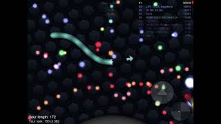 Slitherio Game Play Vlog 0712FR [upl. by Ixela]