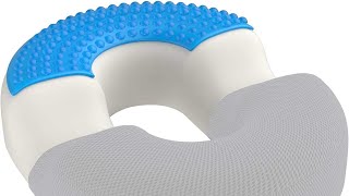 Donut pillowhemorrhoid cushionpregnancycoccyxpain relieffirm sitting pillow [upl. by Almallah]