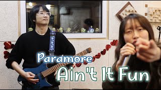 Aint It Fun  Paramore Band Cover [upl. by Korenblat]