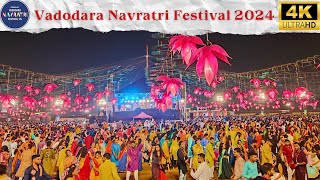 Vadodara Navlakhi Garba 2024  Vadodara Navratri Festival 2024  Vadodara Garba 2024 [upl. by Yunick]