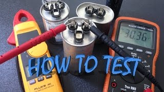 How to test capacitor [upl. by Aikahc432]