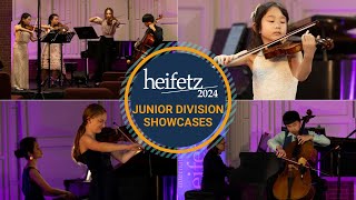 Junior Division Showcase VIII – Heifetz 2024 Festival of Concerts [upl. by Lavud55]