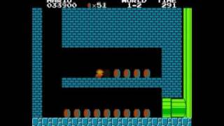 Game In Reverse Super Mario Bros [upl. by Notnroht]