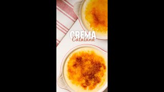 Receta de Crema Catalana super fácil y rápida [upl. by Trant438]