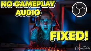 How To Fix No Gameplay Audio  OBS Studio Mac amp PC [upl. by Hi]