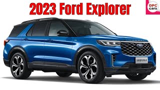 2023 Ford Explorer Design Interior and Colors [upl. by Yelehsa570]