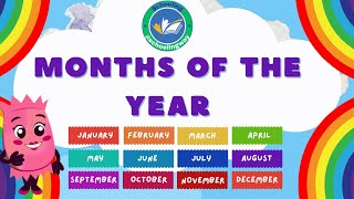 Name of months in English  12 months name in English  Name of the months  12 month name [upl. by Landes]