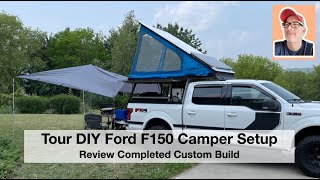 Tour the Ultimate DIY Ford F150 Camper Build Your Ultimate Camping Adventure Rig [upl. by Aymahs506]