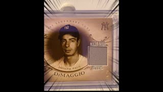 ⭐️ Joe DiMaggio GameWorn Patch ⭐️ These Jersey Fusions ROCK ⭐️ [upl. by Heim]