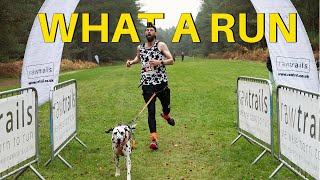 Sub 18 Minute 5k attempt with a DALMATIAN [upl. by Oflodor]