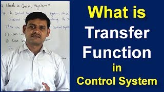 What is Transfer Function of a Control System [upl. by Marbut]