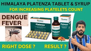 AYURVEDIC MEDICINE FOR DENGUE  INCREASE PLATELET COUNT  HIMALAYA PLATENZA TABLET  PLATENZA SYRUP [upl. by Yrhcaz]