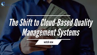 The Shift to CloudBased Quality Management Systems  iCert Global [upl. by Ramah]