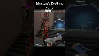 Brimstones on a mission valorantknifekills valorantfunny valorantfunnymoments valorantclips [upl. by Ecidnarb622]