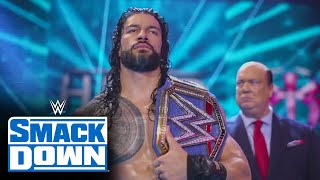 Roman Reigns new entrance SmackDown April 30 2021 [upl. by Yemarej]