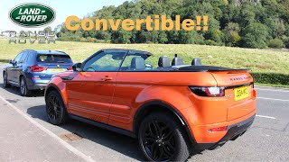 Range Rover Evoque Convertible HSE Should you buy one test drive amp review [upl. by Ambur970]