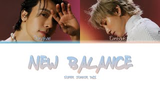 Super Junior DampE New Balance Lyrics [upl. by Delbert204]