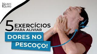 Faça você mesmo a MELHOR MASSAGEM para tensão no pescoço  Previna dor cervical [upl. by Hayalat774]