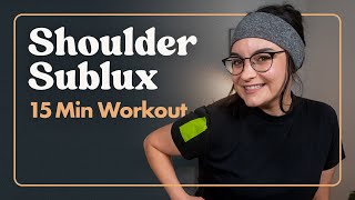 Improve Shoulder Subluxation After Stroke  15 Min Workout [upl. by Einnod]