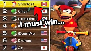 1 Monkey VS The YOSHI Hivemind  Competitive Mario Kart 8 Deluxe [upl. by Enirroc]