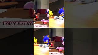 Sonic Mad been asked vs Original funnyshorts sonic memes [upl. by Kelsi355]