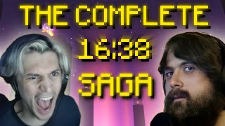 xQc VS Forsen Minecraft SPEEDRUN SAGA [upl. by Savdeep]