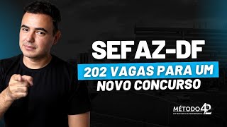 SEFAZ DF  202 vagas para um novo concurso de Auditor Fiscal [upl. by Htiekram]