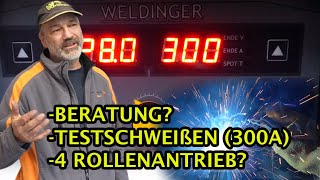 Weldinger MEW 300syn im live Test bei HausundWerkstatt24 [upl. by Monk]