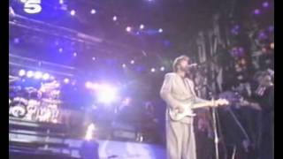 Eric Clapton amp Dire Straits Wonderful Tonight Wembley 1988 [upl. by Nalym]