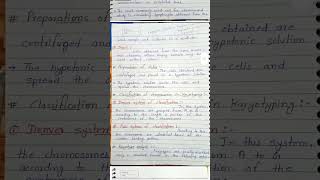 karyotyping genetic selfnotes nursing genetics youtuber yt youtubeshorts ytshorts [upl. by Assirrak]