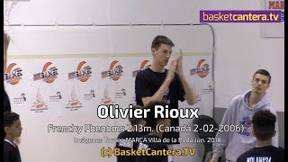 OLIVIER RIOUX  12 años 213 m Canadá 2006 Highlights  By ©BasketCanteraTV [upl. by Oakes]