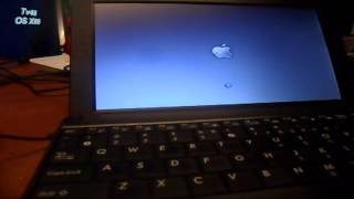 How to install MAC OS X Snow Leopard on a ASUS EEEPC 10 inch Dual Core [upl. by Anola254]