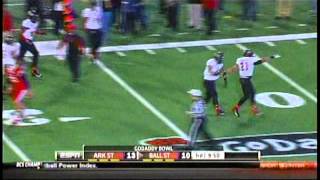 2014 GoDaddy Bowl Arkansas State vs Ball State [upl. by Opiak]