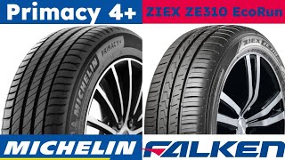 Michelin Primacy 4 vs Falken ZIEX ZE310 EcoRun [upl. by Leanahtan]